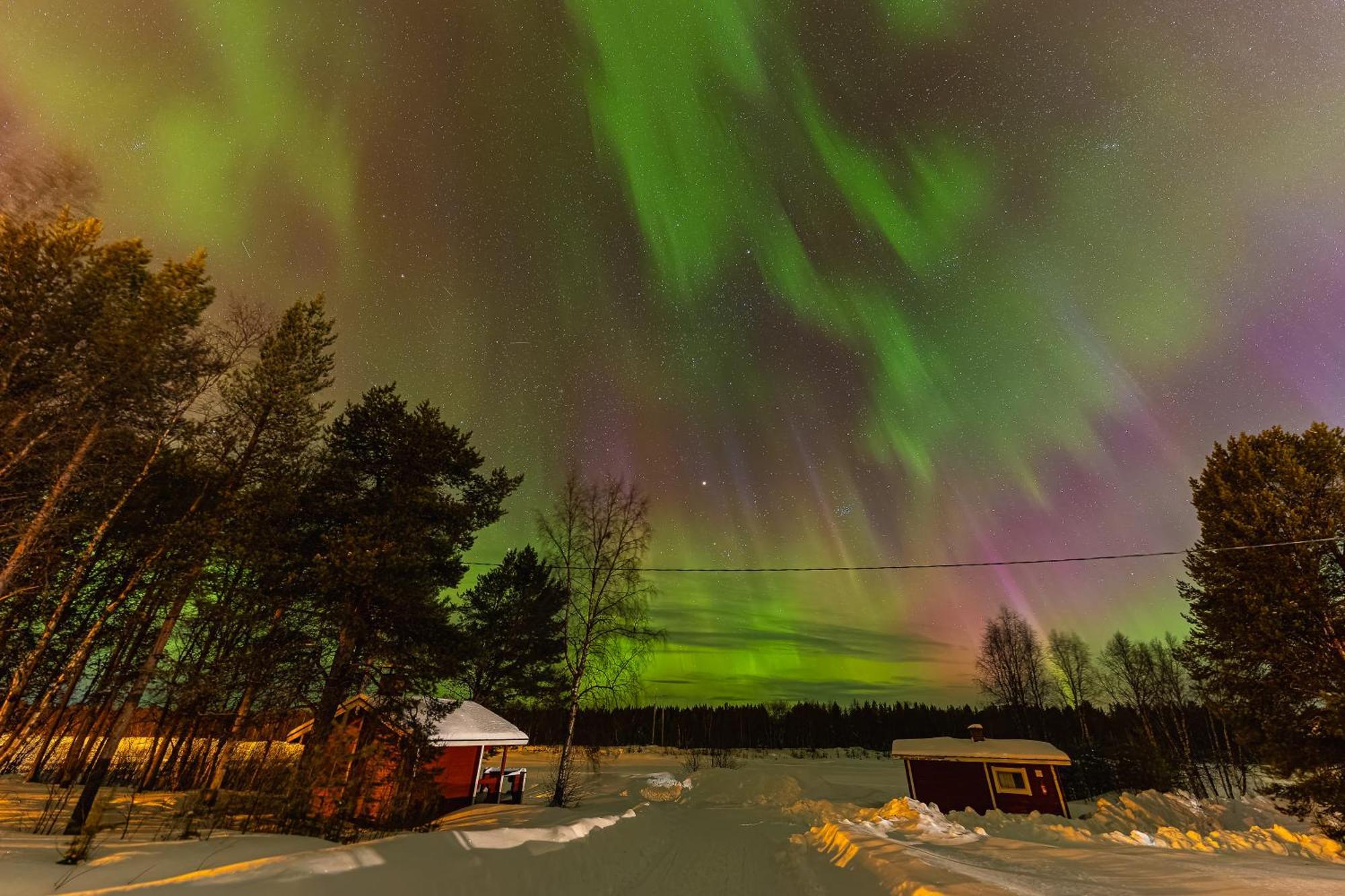 Kaamasen Kievari Kaamanen Buitenkant foto