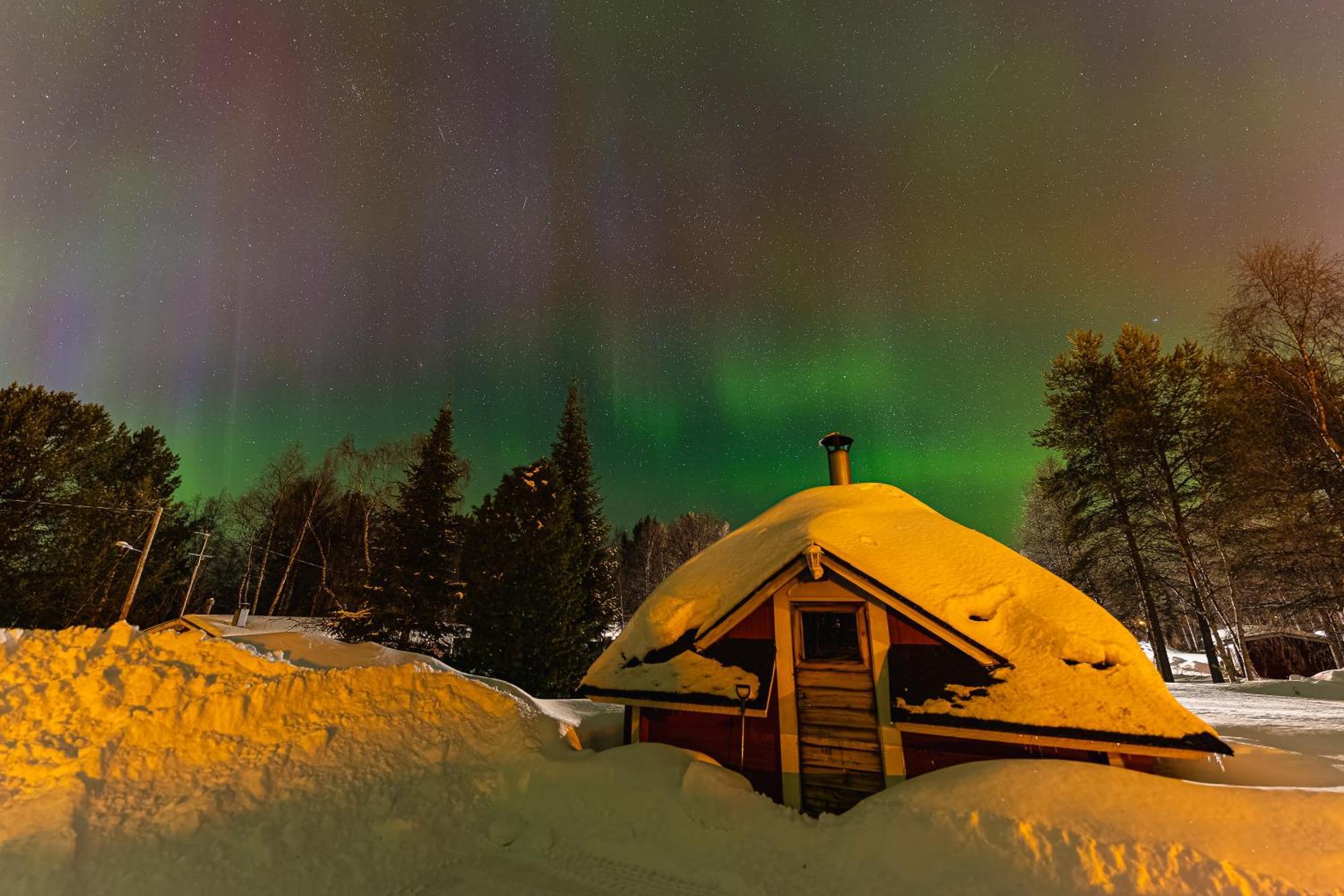 Kaamasen Kievari Kaamanen Buitenkant foto