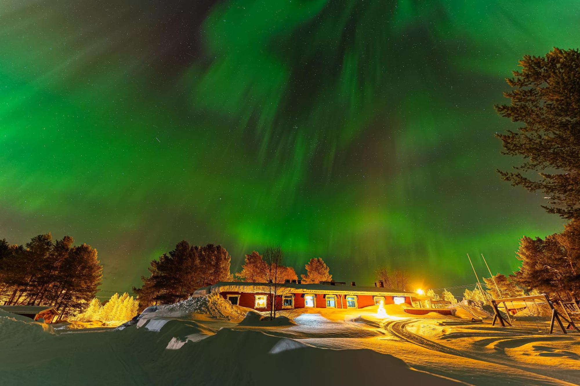 Kaamasen Kievari Kaamanen Buitenkant foto